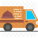 Delivery Van Food Delivery Icon