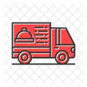 Delivery Van Food Delivery Icon