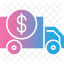 Delivery Van Currency Delivery Icon