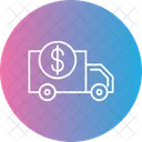 Delivery Van Currency Delivery Icon