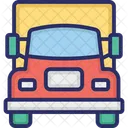 Delivery Van Shipping Truck Cargo Icon
