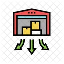 Warehouse Building Store House Icon