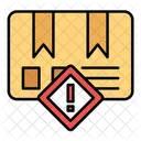 Package Warning Package Alert Product Warning Icon