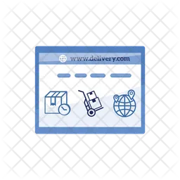 Delivery Website  Icon