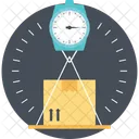 Delivery Weighing Parcel Icon