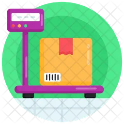 Delivery Weighing  Icon