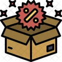 Deliverybox Package Sale Icon