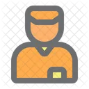 Deliveryman Delivery Worker Icon