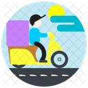 Deliveryman Delivery Man Icon