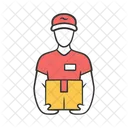 Package Delivery Courier Icon