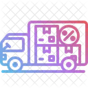 Deliverytruck Sale Shipping Icon
