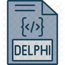 Delphi Code Coding Icon