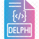 Delphi Code Coding 아이콘