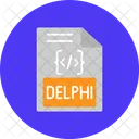 Delphi Codigo Codificacion Icono