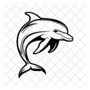 Delphin Fisch Tier Symbol