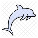 Delphin Fisch Meer Symbol