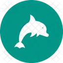 Delphin Tier Tierwelt Symbol