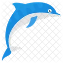 Delphin Fisch Saugetier Symbol