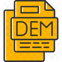 Dem file  Icon