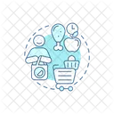 Demand Of Perishable Food Supply Market Icon