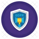 Demanda Gdpr Gdpr Martillo Icono