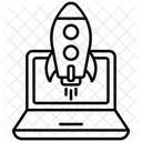 Plate Forme De Demarrage Icône