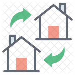 Déménagement de domicile  Icône