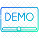 Demo Demonstration Promotion Icon