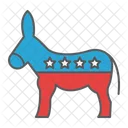 Democratic Donkey Democrat Icône