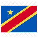 Democratic Republic Of Congo Country National Icon
