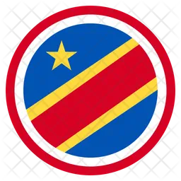 Democratic Republic Of Congo Flag Icon