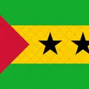 Democratic Republic Of Sao Tome And Principe Flag Country Icon