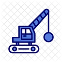 Demolition Crane  Icon
