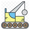 Demolition Machine Icon