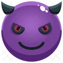 Demon Emoji Emotion Icon