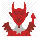 Demon Devil Evil Zatan Scary Icon
