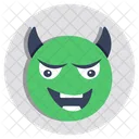 Demon Emoji Emoticon Emotag Icon