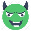 Demon Emoji Emoticon Emotag Icon