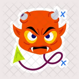 Demon Face  Icon