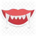 Demon Mouth Halloween Demon Mouth Halloween Denture Fangs Icon