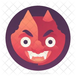 Demonio Emoji Icono