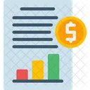Demonstrativo de fluxo de caixa  Icon