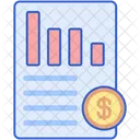 Demonstração financeira  Icon