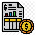 Demonstração financeira  Icon