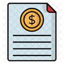 Demonstracao Financeira Ícone