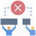 Versammeln Kundgebung Demonstrant Symbol