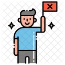 Demonstrant männlich  Symbol