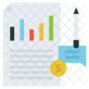 Demonstracoes Financeiras Consultoria Contabilidade Ícone