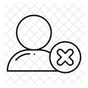 Denial Negative Attack Icon