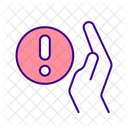 Denial in codependency  Icon